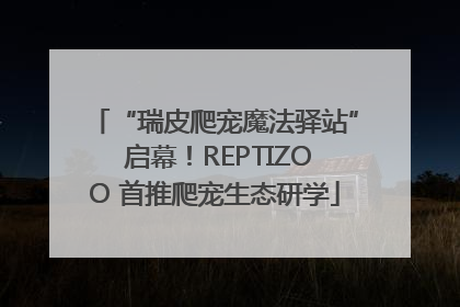 “瑞皮爬宠魔法驿站” 启幕！REPTIZOO 首推爬宠生态研学