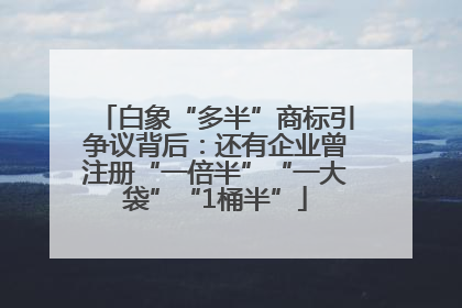 白象“多半”商标引争议背后：还有企业曾注册“一倍半”“一大袋”“1桶半”