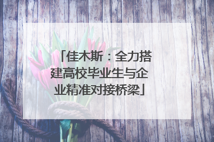 佳木斯：全力搭建高校毕业生与企业精准对接桥梁