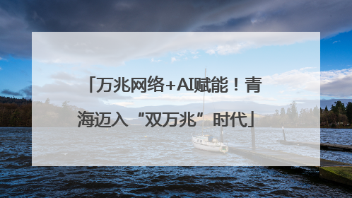 万兆网络+AI赋能！青海迈入“双万兆”时代