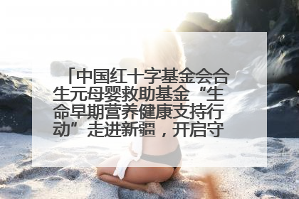 中国红十字基金会合生元母婴救助基金“生命早期营养健康支持行动”走进新疆，开启守护母婴新篇章！