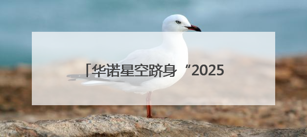 华诺星空跻身“2025低空经济产业10强”