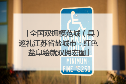 全国双拥模范城（县）巡礼江苏省盐城市：红色盐阜绘就双拥宏图