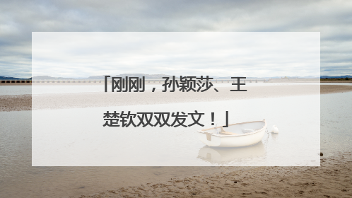 刚刚，孙颖莎、王楚钦双双发文！