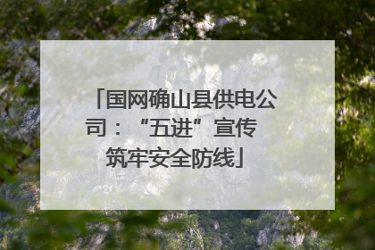 国网确山县供电公司：“五进”宣传 筑牢安全防线