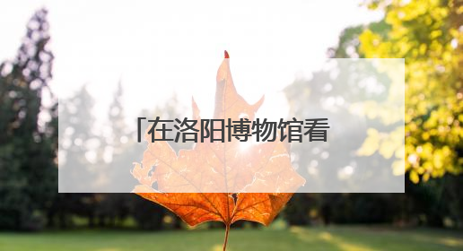 在洛阳博物馆看到LABUBU了？博物馆回应