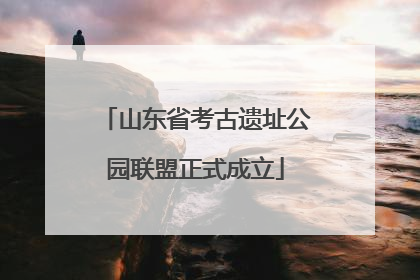 山东省考古遗址公园联盟正式成立