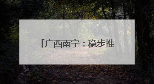 广西南宁：稳步推进城中村改造项目