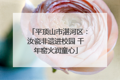平顶山市湛河区：汝瓷非遗进校园 千年窑火润童心