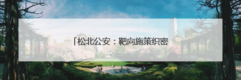 松北公安：靶向施策织密松花江水域安全防护网