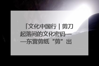 文化中国行｜剪刀起落间的文化密码——东营剪纸“剪”出非遗传承与现代生活的融合之道