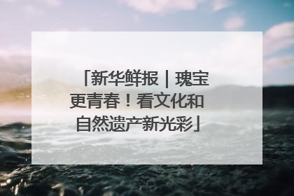 新华鲜报｜瑰宝更青春！看文化和自然遗产新光彩