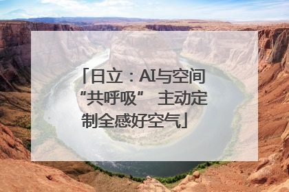 日立：AI与空间“共呼吸” 主动定制全感好空气