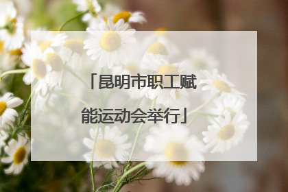 昆明市职工赋能运动会举行
