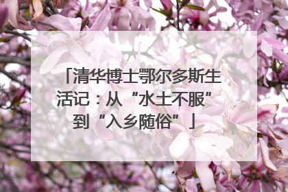 清华博士鄂尔多斯生活记：从“水土不服”到“入乡随俗”