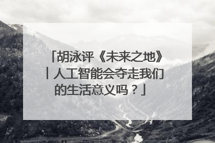 胡泳评《未来之地》︱人工智能会夺走我们的生活意义吗？