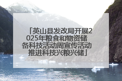 英山县发改局开展2025年粮食和物资储备科技活动周宣传活动 推进科技兴粮兴储