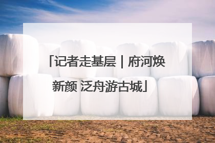 记者走基层｜府河焕新颜 泛舟游古城