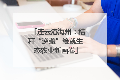 连云港海州：秸秆“逆袭”绘就生态农业新画卷