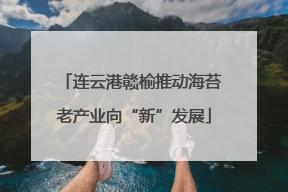 连云港赣榆推动海苔老产业向“新”发展