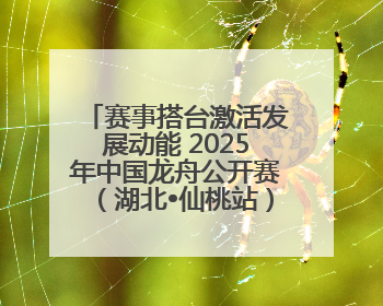 赛事搭台激活发展动能 2025年中国龙舟公开赛（湖北•仙桃站）燃情开赛