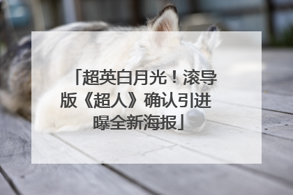 超英白月光！滚导版《超人》确认引进 曝全新海报