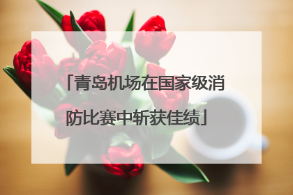 青岛机场在国家级消防比赛中斩获佳绩