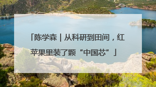 陈学森｜从科研到田间，红苹果里装了颗“中国芯”