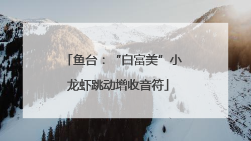 鱼台：“白富美”小龙虾跳动增收音符