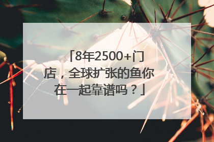8年2500+门店，全球扩张的鱼你在一起靠谱吗？